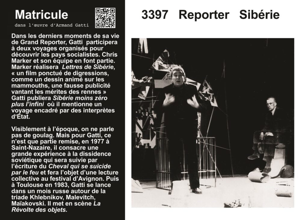 Matricule Reporter en Sibérie #1
