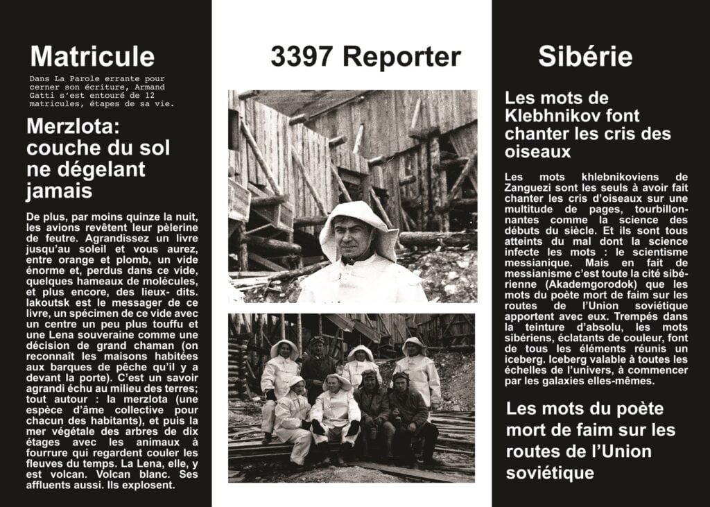 Matricule Reporter en Sibérie #2
