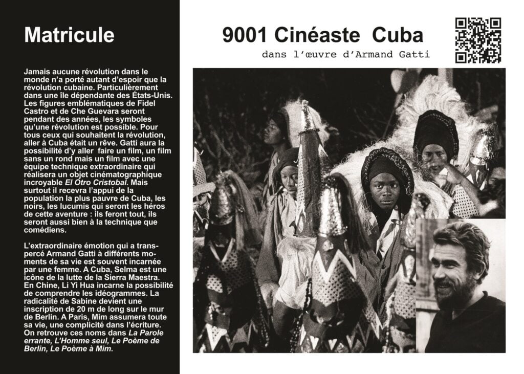 Matricule Cinéaste Cuba #1